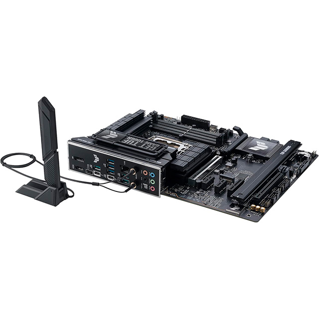 Tarjeta Madre Asus Tuf Gaming Z890-Plus WiFi , ATX, LGA1851, DDR5 9,066Mhz OC, x4 M.2, WiFi 7 , Bluetooth 5.4 - Z890-PLUS-WIFI