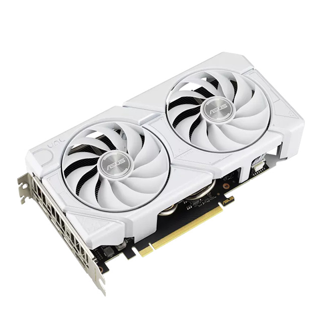 Tarjeta de video Nvidia Asus GeForce RTX 4070 Dual EVO White OC, DLSS 3, Ray tracing, Reflex studio, 12GB GDDR6X - DUAL-RTX4070-O12G-EVO-WHITE