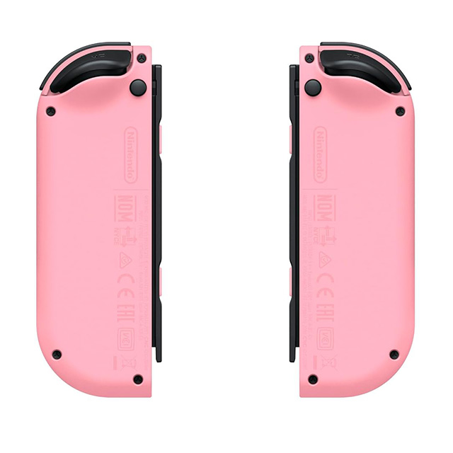 Controles Joy-Con Izquierdo y Derecho para Nintendo Switch, Color Rosa Pastel - Standard Edition