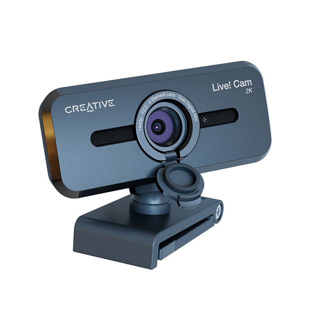 Camara Web Creative Live! Cam Sync V3, 1440P, 30 Fps, Microfono, Zoom Digital - 73VF090000000