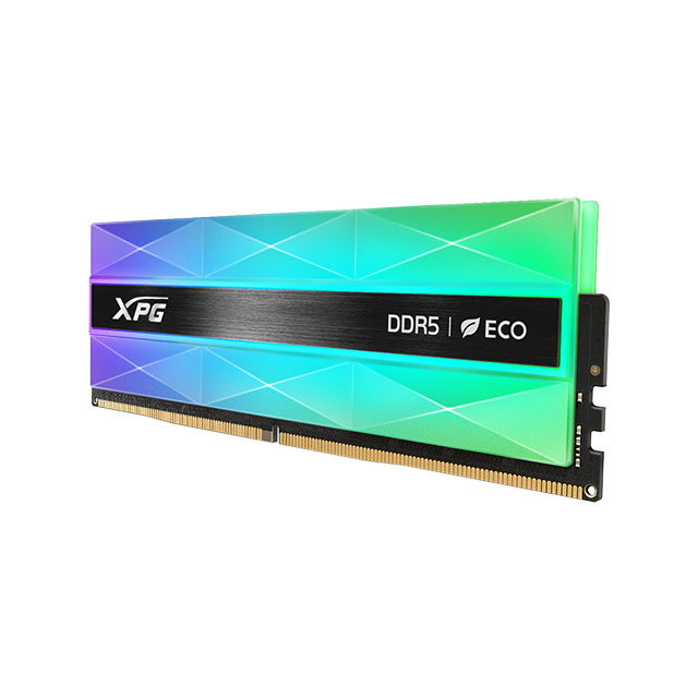 Memoria RAM XPG Lancer Neon RGB, 16GB, DDR5, 6400Mhz, Eco Friendly, Negro - AX5U6400C3216G-CLANRSG