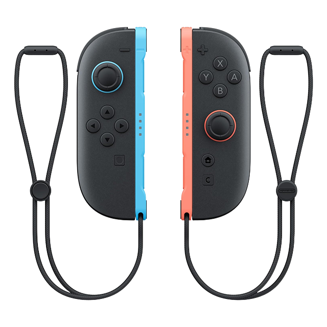 Control inalámbrico Nintendo Joy-Con (L)/(R) Light Blue / Light Red, Bluetooth 5.0, Multiplataforma Switch 2