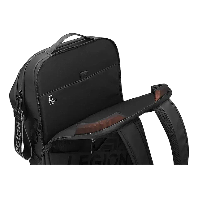 Mochila Lenovo Legion GB700, Gaming Backpack 16", Abatible y Ajustable, Cierre Magnético, Color Negro – GX41N34093