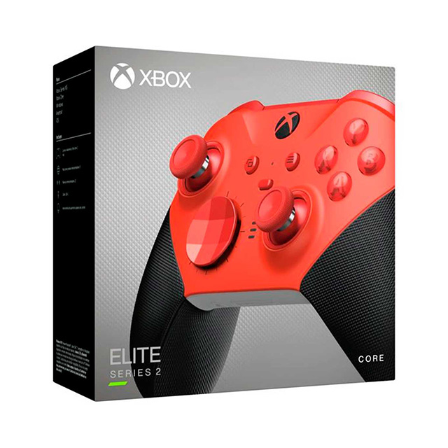 Control Inalámbrico Xbox Elite Series 2 Core, Series X/S, Xbox One, PC, Android, iOS, Rojo