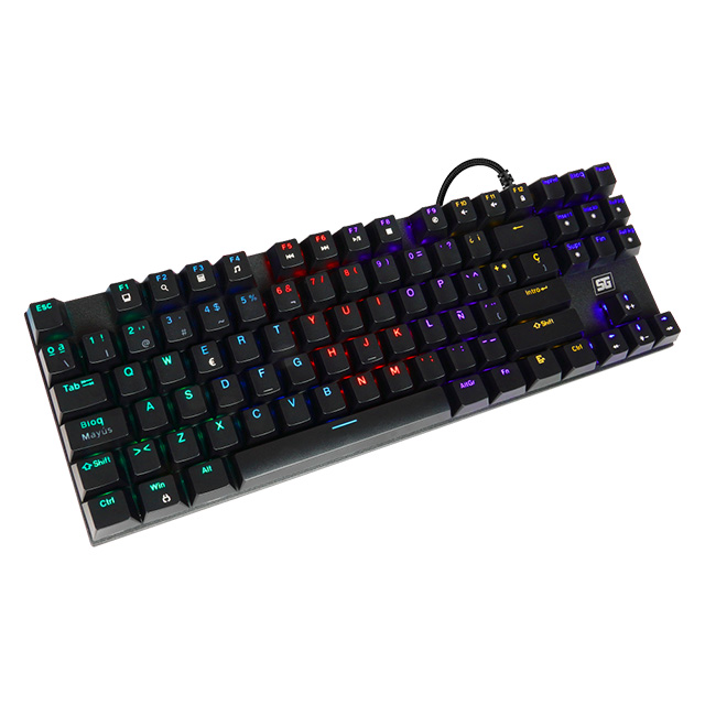 Teclado Gamer Vorago Start The Game KB-600, Mecanico, 65%, RGB, Anti Ghosting, USB - KB-600