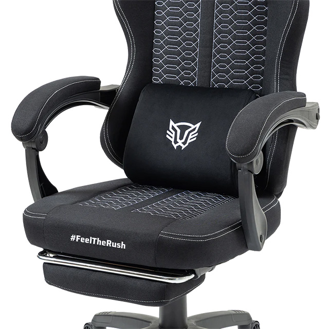 Silla Gamer Balam Rush Force Plus Z1, Reclinable, 120Kg, Negro - BR-940641