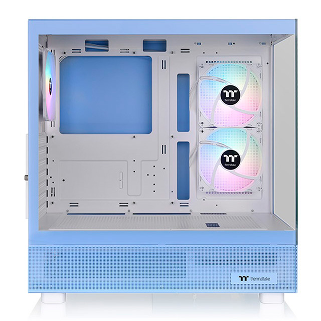 Gabinete Thermaltake View 270 Plus TG ARGB, ATX, Cristal Templado, 3x Ventiladores ARGB, Azul Hortensia - CA-1Y7-00MFWN-01