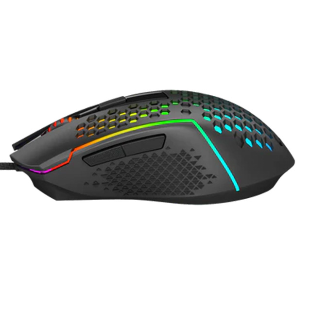 Mouse Gamer Redragon M987-K Reaping, Alambrico, 12,400 DPI, 6 Botones Programables, RGB, Ligero