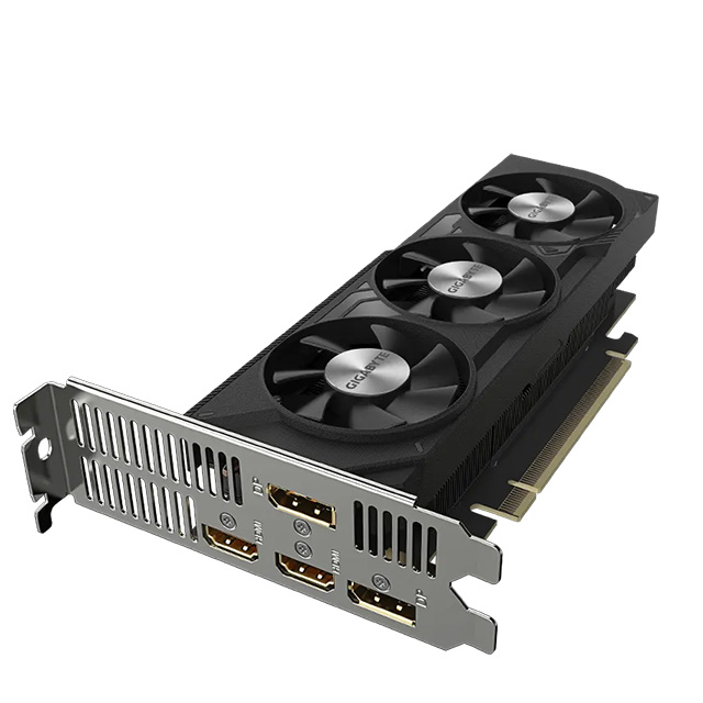 Tarjeta de video Nvidia Gigabyte GeForce RTX 4060 Low Profile OC 8G, DLSS 3, Ray tracing, Reflex, GDDR6 - GV-N4060OC-8GL