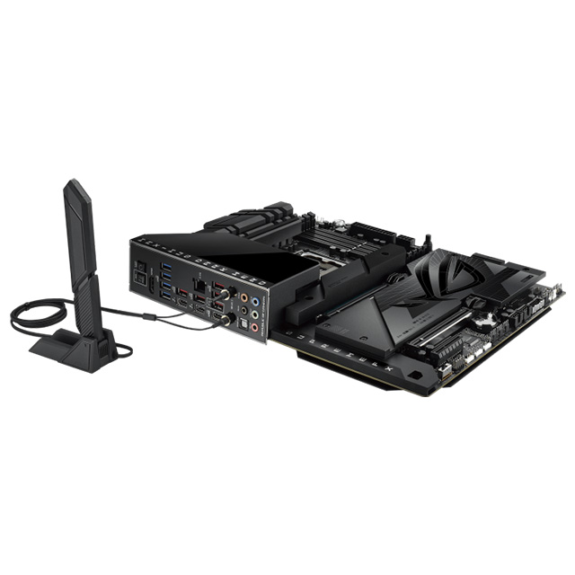 Tarjeta Madre Asus Rog Maximus Z790 Dark Hero, ATX. LGA1700, DDR5 8000Mhz, x5 M.2, Wifi, Bluetooth