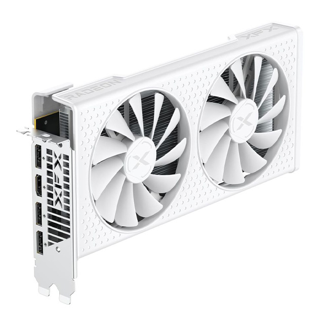 Tarjeta de video AMD Radeon XFX Speedster SWFT 210 RX 7600, 8GB GDDR6, Blanco - RX-76PSWFTWY