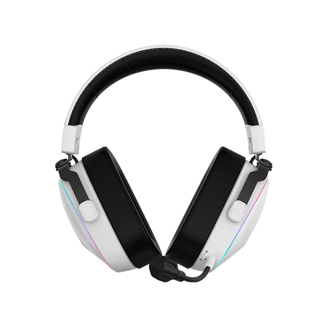 Diadema Gamer Balam Rush Aeon Expert HS1100, Inalámbrico, 3.5mm, Bluetooth, 2.4 MHz, Mic desmontable, Sonido 7.1, PC, Moviles, Consolas, RGB, Recargables, Blanco - BR-938518