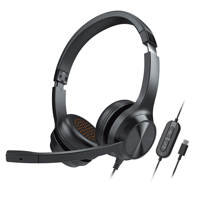 Audífonos Creative Chat USB, Alámbrico (USB-C), Micrófono Giratorio con Silencio Automático – 51EF0980AA000