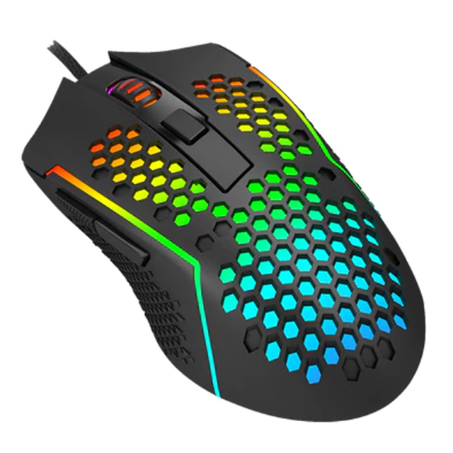 Mouse Gamer Redragon M987-K Reaping, Alambrico, 12,400 DPI, 6 Botones Programables, RGB, Ligero