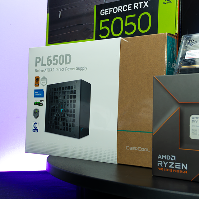 PC Gamer ShadowCore X | AMD Ryzen 5 7600 | Nvidia RTX 5050 8GB | RAM 16GB DDR5 | 1TB M.2 | 4 Ventiladores RGB