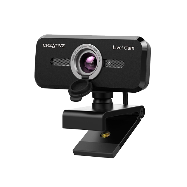 Cámara Web Creative Live! Cam Sync V2, Full HD 1080p, USB, Micrófono Integrado – 73VF088000000