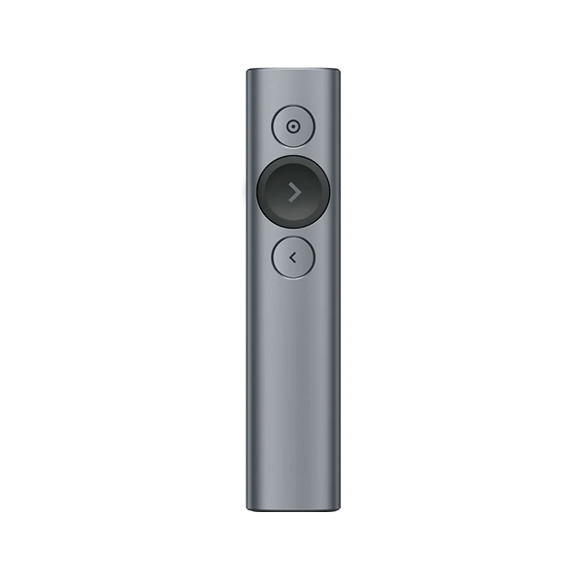 Presentador Inalámbrico Logitech Spotlight, Bluetooth, USB, Puntero Digital, Alcance de 30 m, Recargable, Pizarra – 910-005216