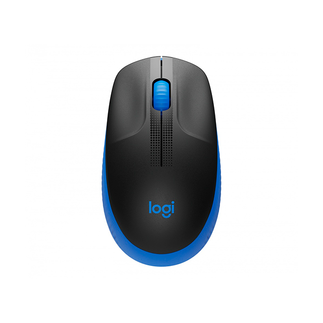 Mouse Inalámbrico Logitech M190, Óptico, 1000 DPI, Azul – 910-005903
