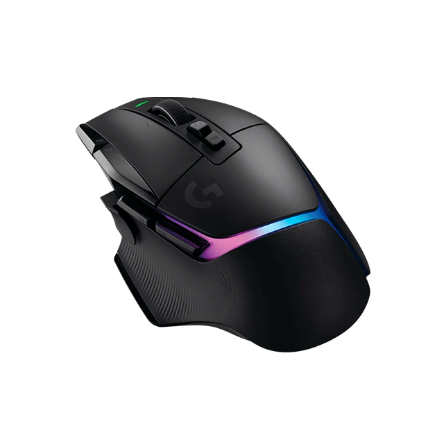 Mouse Gaming Logitech G502 X PLUS Inalámbrico, RGB LIGHTSYNC, HERO 25K, Negro – 910-006161