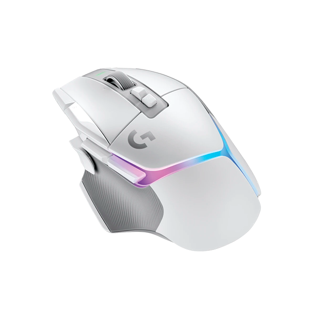 Mouse Gamer Logitech G502 X Plus Inalámbrico, RGB LIGHTSYNC, Sensor HERO 25K, Blanco – 910-006170