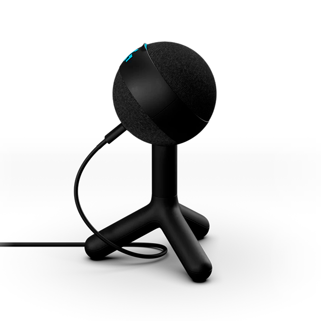 Micrófono USB Logitech G YETI ORB, RGB LIGHTSYNC, Condensador, Negro – 988-000550