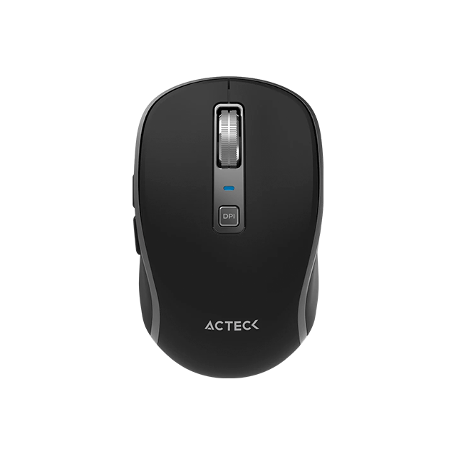 Mouse Acteck Optimize Trip Pro MI580, RF Inalámbrico/Bluetooth, Óptico, 1.600DPI, Recargable, Negro - AC-939591