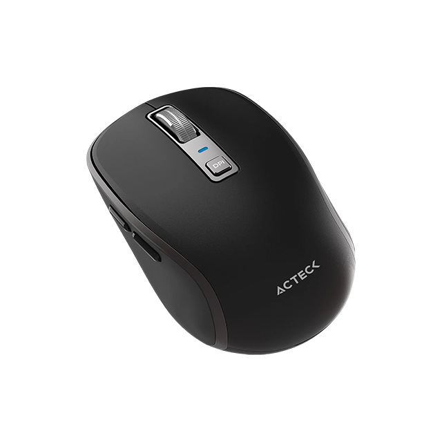 Mouse Acteck Optimize Trip Pro MI580, RF Inalámbrico/Bluetooth, Óptico, 1.600DPI, Recargable, Negro - AC-939591