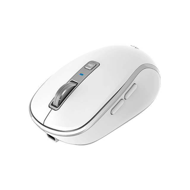 Mouse Acteck Optimize Trip Pro MI580, RF Inalámbrico/Bluetooth, Óptico, 1.600DPI, Recargable, Blanco - AC-939607