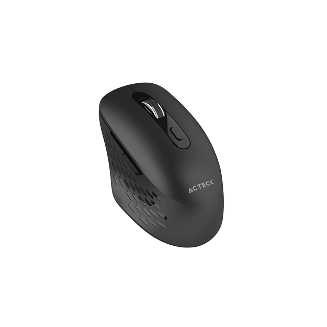 Mouse Acteck Optimize Flow MI480, RF Inalámbrico, Óptico, 1.600DPI, Negro - AC-939836