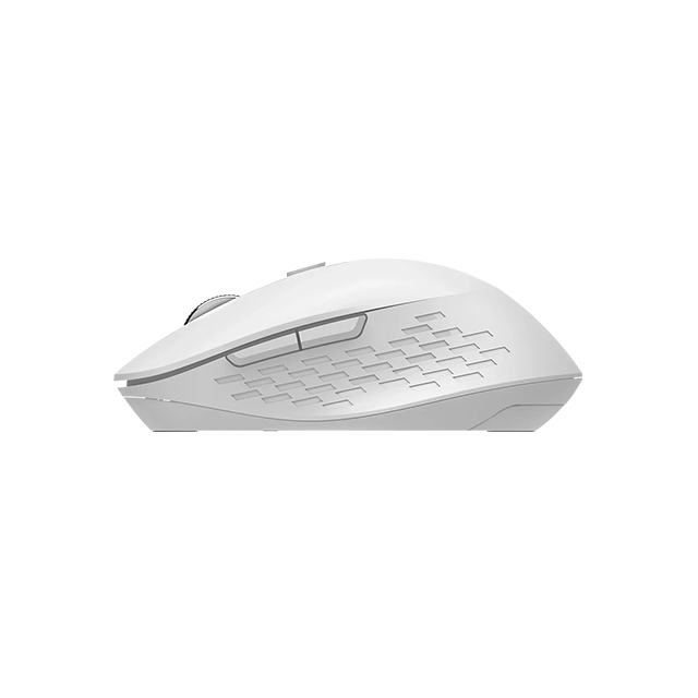 Mouse Acteck Optimize Flow MI480, RF Inalámbrico, Óptico, 1.600DPI, Blanco - AC-939843