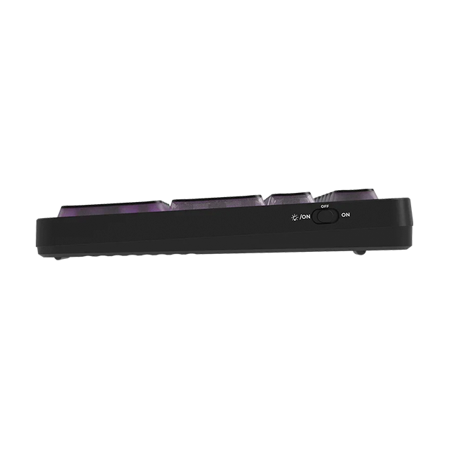 Teclado Mecánico Multidispositivo Acteck Techno Pro TI790, 100%, Switch Morado, 2.4 GHz, Bluetooth, RGB, Recargable, Negro – AC-940061
