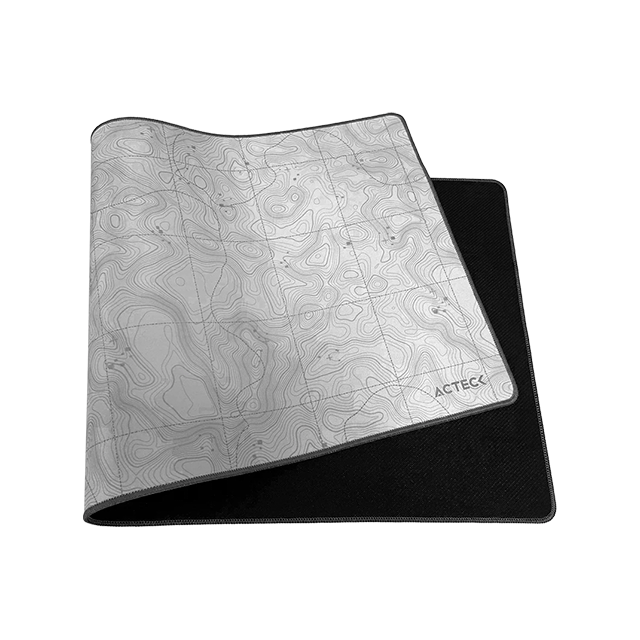 Mousepad Acteck Vibe Flow Terrain MT494T, 800 × 350 mm, 3 mm, Blanco – AC-941068