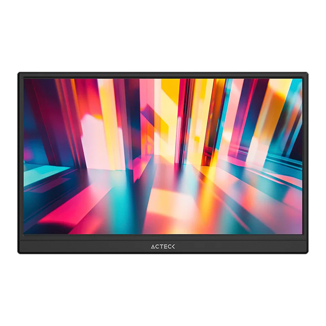 Monitor Portátil Acteck LinkPad LP15Y, 15.6" LCD Full HD 1920x1080, 60Hz, Bocinas Integradas, USB-C/Mini HDMI - AC-943093