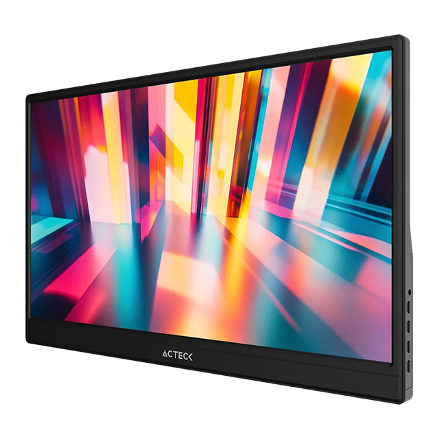 Monitor Portátil Acteck LinkPad LP15Y, 15.6" LCD Full HD 1920x1080, 60Hz, Bocinas Integradas, USB-C/Mini HDMI - AC-943093