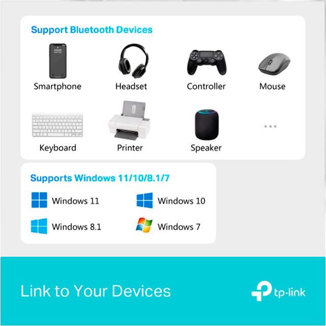 Adaptador Bluetooth TP-Link UB600, USB-A, Bluetooth 6.0, Nano, BLE, Negro – UB600