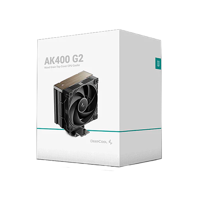 Disipador de CPU DeepCool AK400 G2, Wood Grain Top Cover, 120 mm, Air Cooler – AK400 G2