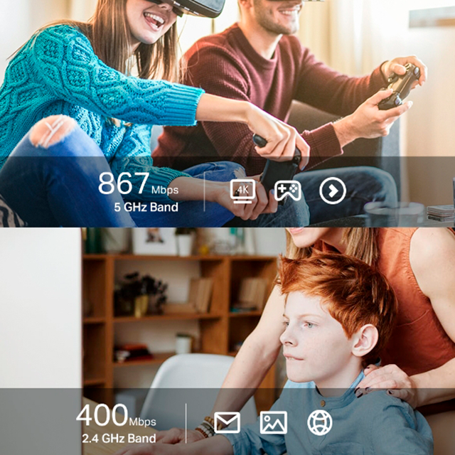 Adaptador Inalámbrico USB TP-Link Archer T3U Nano, AC1300, Doble Banda, USB – Archer T3U Nano