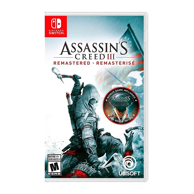 Videojuego Assassin’s Creed III Remastered NSW , Standard Edition, para Nintendo Switch