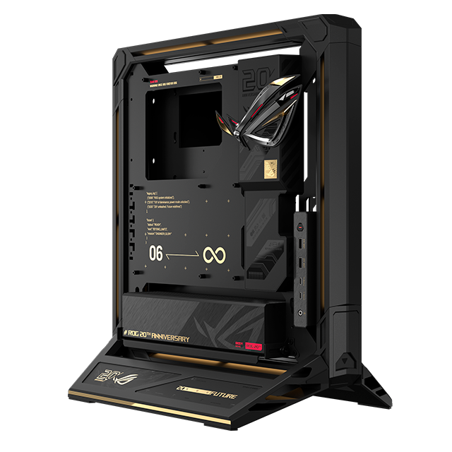 Bundle ASUS ROG Edition 20.º Aniversario, Crosshair X870E Edition 20 + Ryujin 360 Edition 20 + Astral RTX 5090 32GB + Thor 3000W Titanium III + GR20 Edition 20