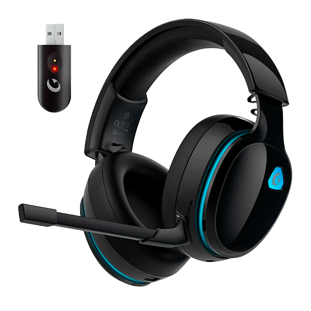 Audífonos Gamer AOC Captain 300, inalámbricos, 2.4 GHz/Bluetooth 6.0, sonido virtual 7.1, micrófono desmontable – Captain 300