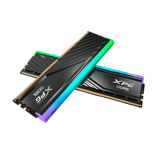 Memoria RAM ADATA XPG Lancer Blade RGB, 16GB, DDR5, 6000MHz, CL40, UDIMM, Negro – AX5U6000C4816G-SLABRBK