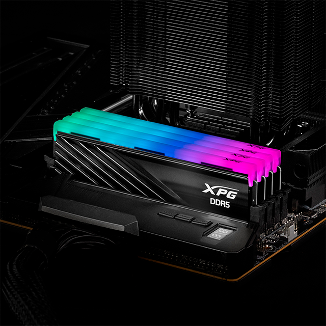 Memoria RAM ADATA XPG Lancer Blade RGB, 16GB, DDR5, 6000MHz, CL40, UDIMM, Negro – AX5U6000C4816G-SLABRBK