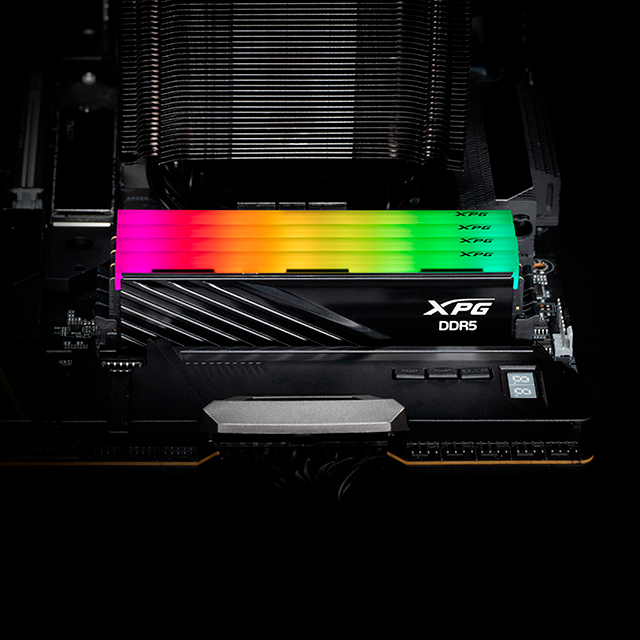 Memoria RAM ADATA XPG Lancer Blade RGB, 16GB, DDR5, 6000MHz, CL40, UDIMM, Negro – AX5U6000C4816G-SLABRBK