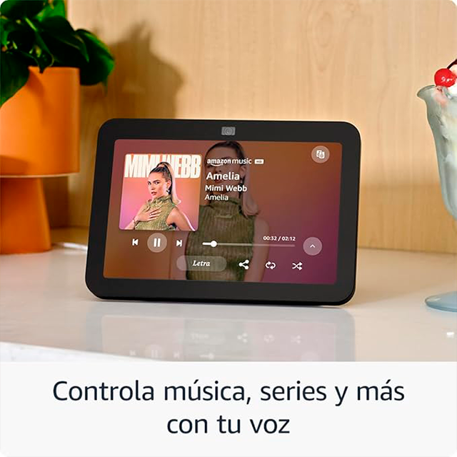 Amazon Echo Show 8 (3.ª Generación 2023), ,Pantalla HD de 8”, Asistente de Voz Alexa, Blanca - B0BLS3QJTX