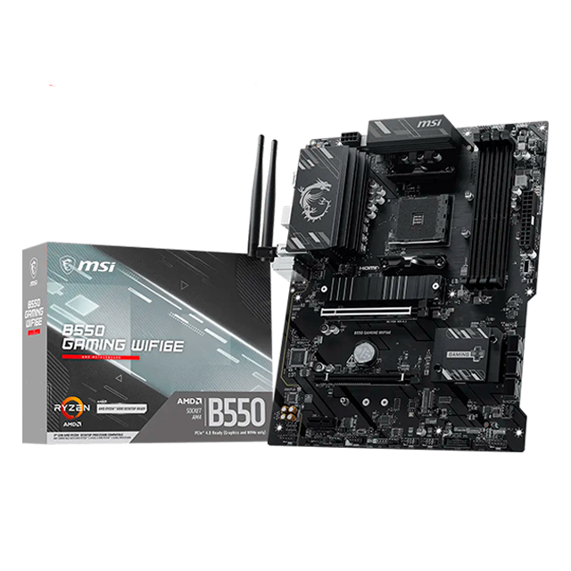 Tarjeta Madre MSI MAG B850 TOMAHAWK MAX WIFI, ATX, AM5, DDR5 hasta 8400+ OC, Wi-Fi 7, 4× M.2, 5G LAN – MAG B850 TOMAHAWK MAX WIFI