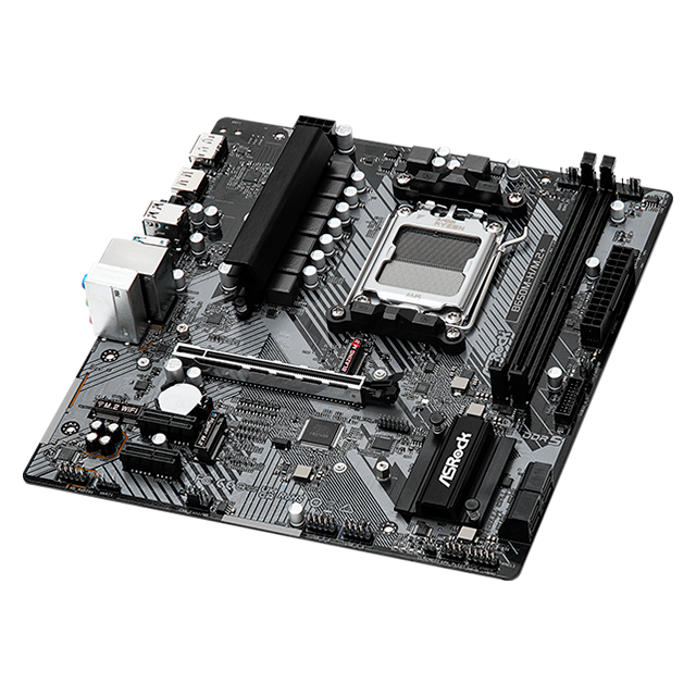 Tarjeta Madre ASRock B650M-H/M.2, AM5, DDR5, PCIe 5.0 M.2, Micro ATX – B650M-H/M.2