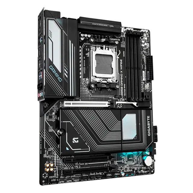Tarjeta Madre Gigabyte B850 Gaming X WiFi6E, AM5, DDR5, PCIe 5.0, 3× M.2, Wi-Fi 6E, ATX – B850 GAMING X WIFI6E