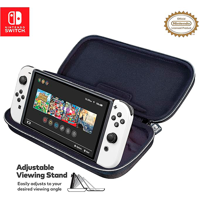 Estuche de Viaje Deluxe RDS para Switch / Switch Lite / OLED – Azul de Nylon Balístico