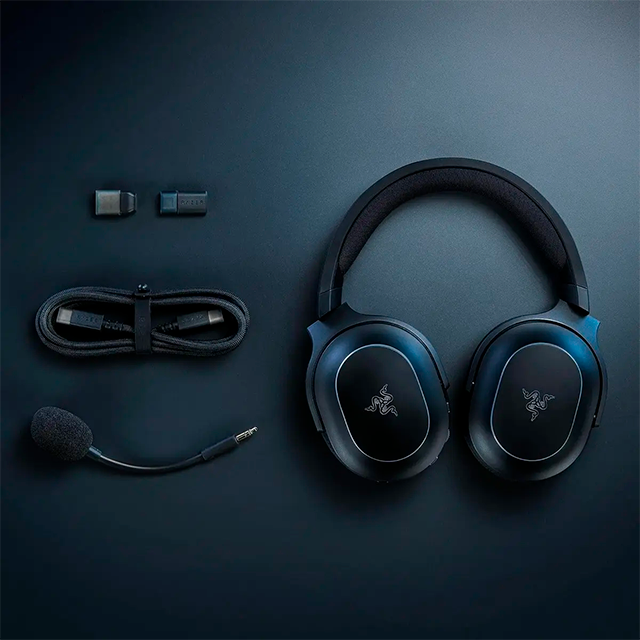 Diadema Gamer Inalámbricos Razer Barracuda X Chroma, Bluetooth 5.3, 2.4 GHz HyperSpeed, RGB, negro – RZ04-05220100-R3U1