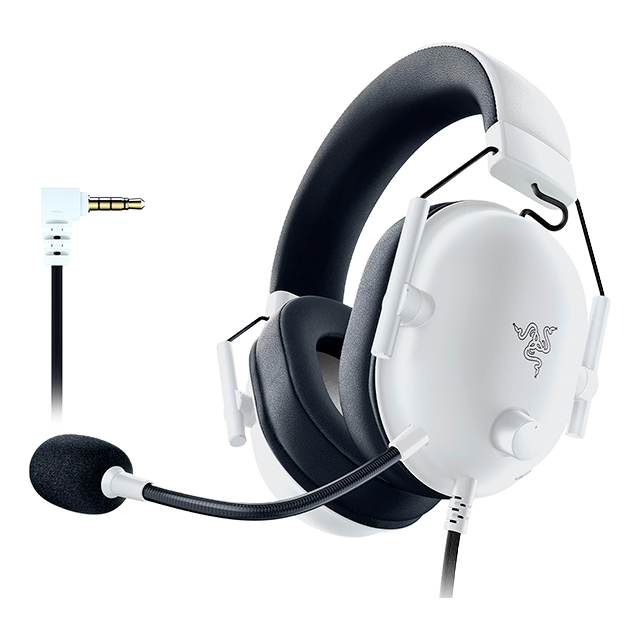 Diadema Gamer Razer BlackShark V2 X White Edition para Xbox, alámbricos, 7.1 virtual, micrófono, 3.5 mm – RZ04-03241500-R3U1